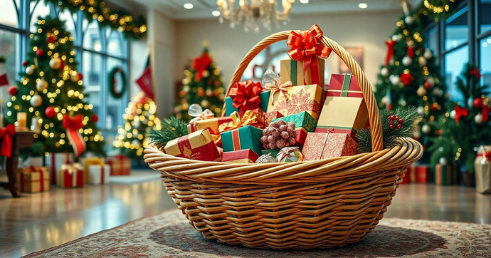 Cesta de Natal Grande: Presentes Especiais