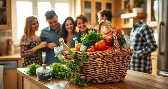 Cestas básicas padrão são essenciais para garantir segurança alimentar e bem-estar social