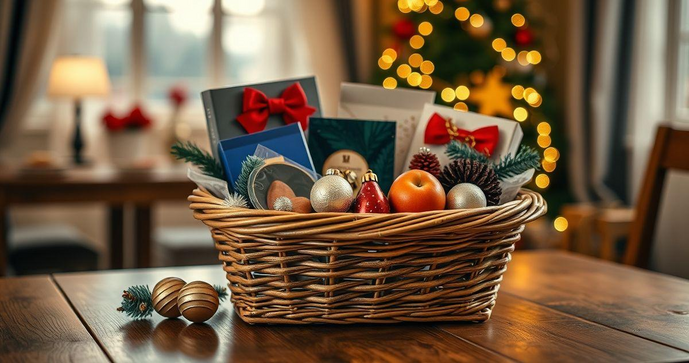 Como Montar uma Cesta de Natal Simples e Atraente para Presentear