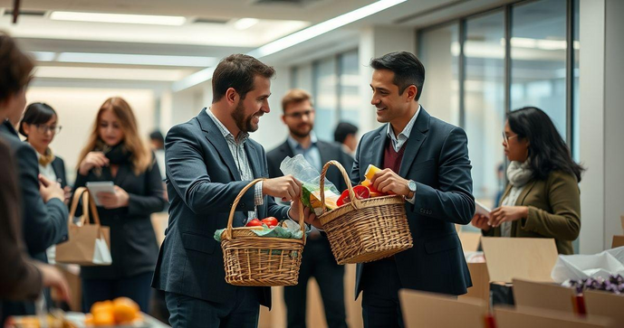 Cestas básicas para empresas que promovem a responsabilidade social