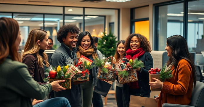 Como Escolher a Cesta de Natal Perfeita para Funcionários
