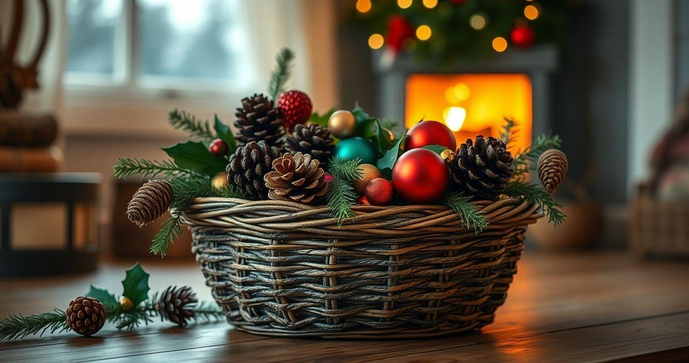 Como Montar uma Cesta de Natal Simples e Criativa