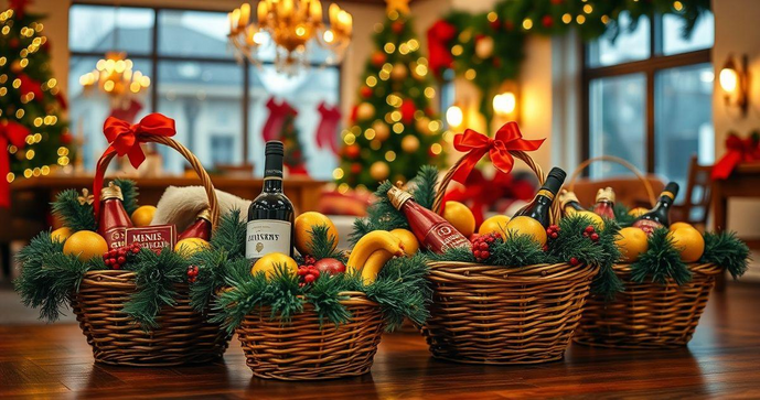 Cestas de Natal Atacado: Como Escolher as Melhores Opções para Presentear e Decorar
