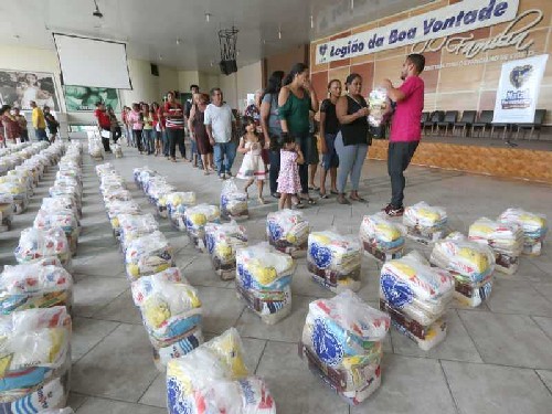 Entrega de Cestas básicas sp